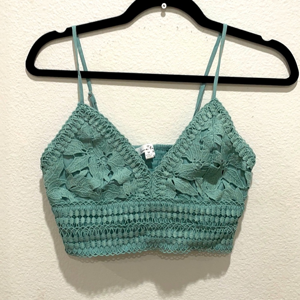 Teal Bralette/Tank Top